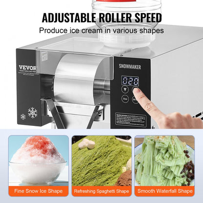 FC170FD-1 - 375 lbs/24h Air Cooled Ice Machine for Milkshakes