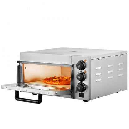 FY-1EP-1 - VEVOR 14" Electric Pizza Oven with Dual Heating for Perfect Baking