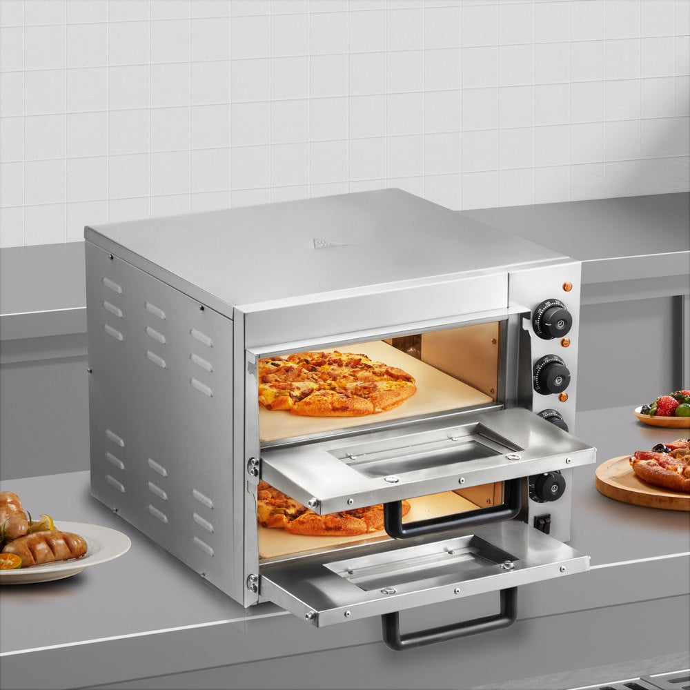 FY-1EP-2 - 14" Electric Pizza Oven with Precise Temperature Control