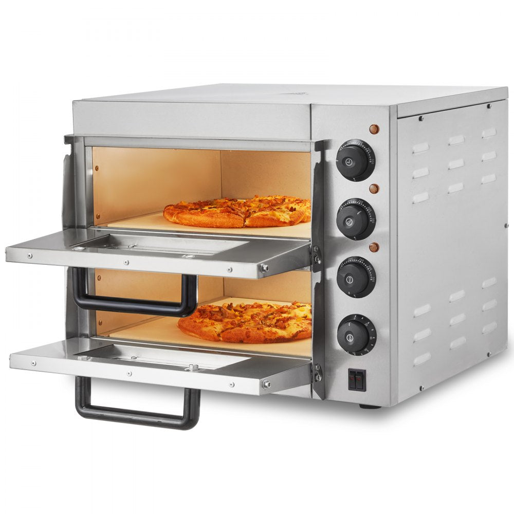 FY-1EP-2 - 14" Electric Pizza Oven with Precise Temperature Control