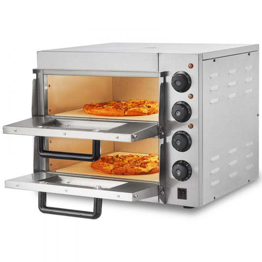 FY-1EP-2 - 14" Electric Pizza Oven with Precise Temperature Control