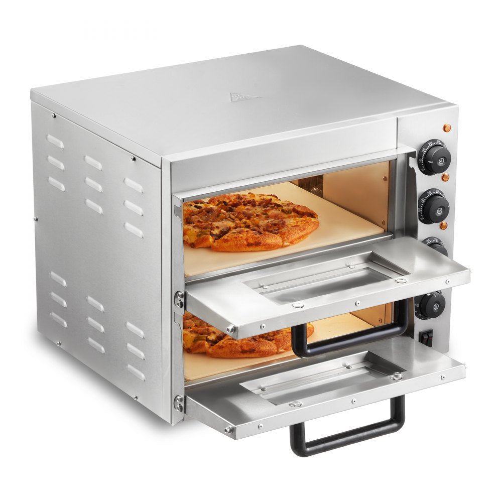 FY-1EP-2 - 14" Electric Pizza Oven with Precise Temperature Control