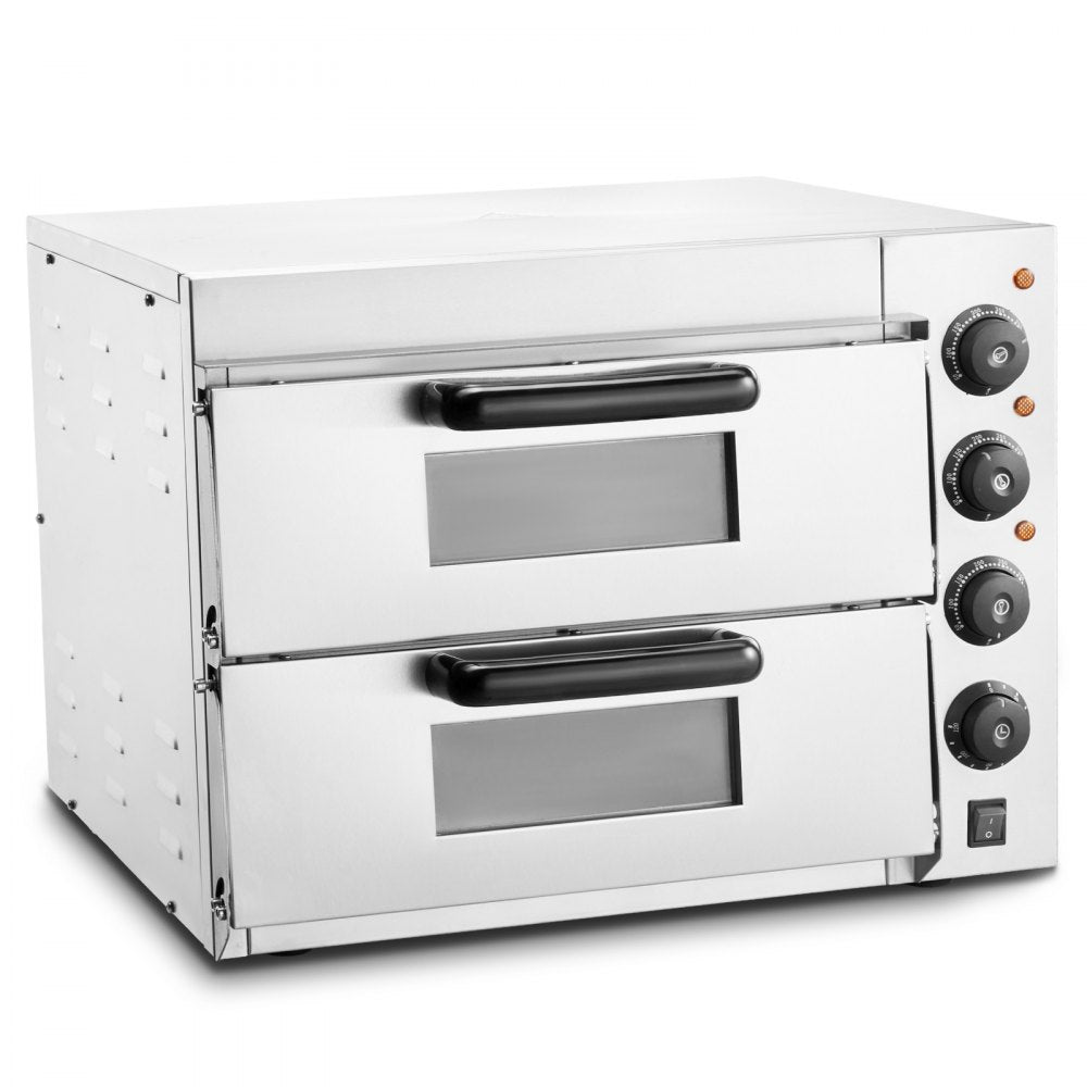 FY-EP-2 - 16" Stainless Steel Electric Pizza Oven with Precise Temp Control
