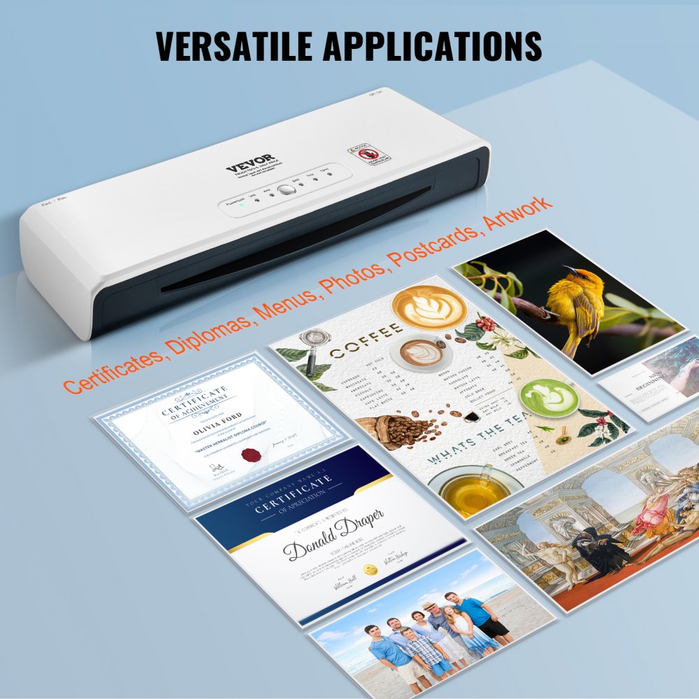 FA341 - 13-Inch VEVOR Laminator for Documents and Book Covers