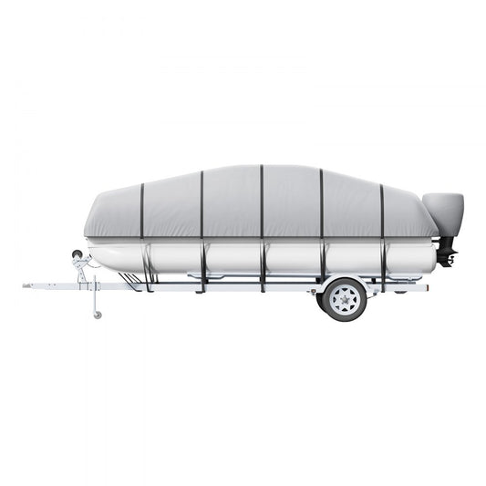SXYFQCZ23-24 - 23'-24' Waterproof Pontoon Cover, Heavy-Duty Oxford Cloth