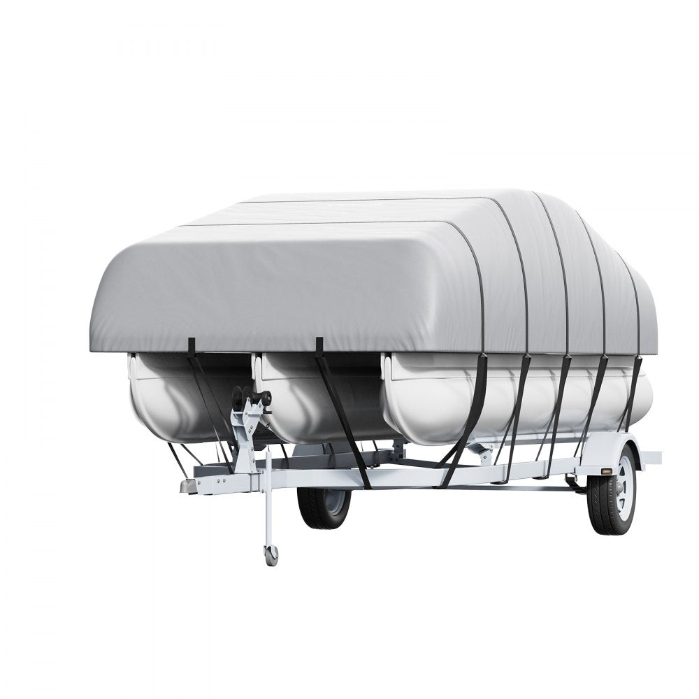 SXYFQCZ23-24 - 23'-24' Waterproof Pontoon Cover, Heavy-Duty Oxford Cloth