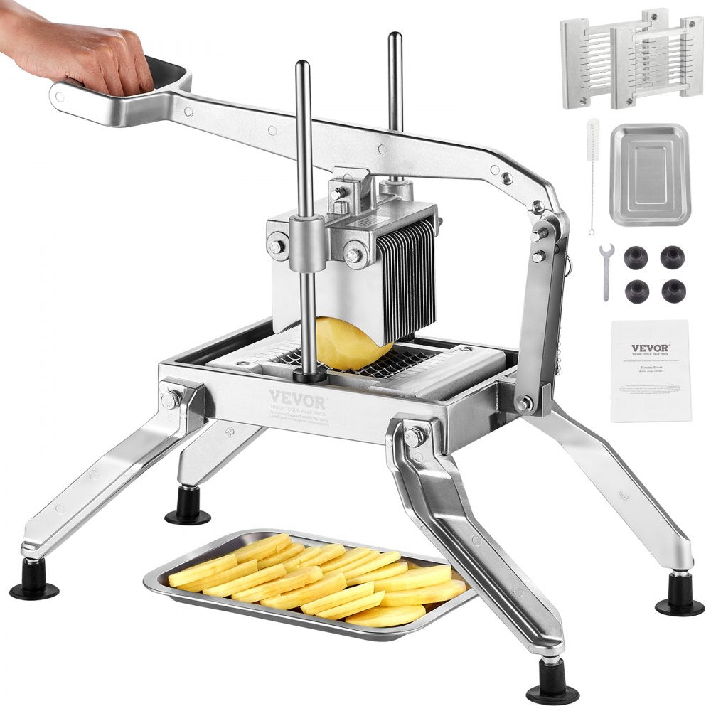 AY460-2 - 420J1 Stainless Steel Vegetable Slicer for 1/4" & 1/2" Cuts