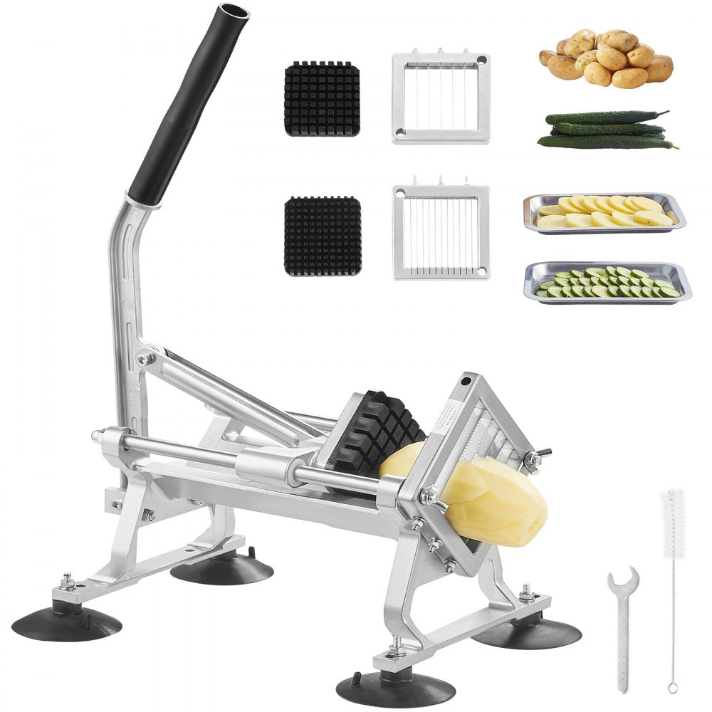 AY440-4 - VEVOR Commercial Vegetable Slicer with 420J1 Stainless Steel Blades