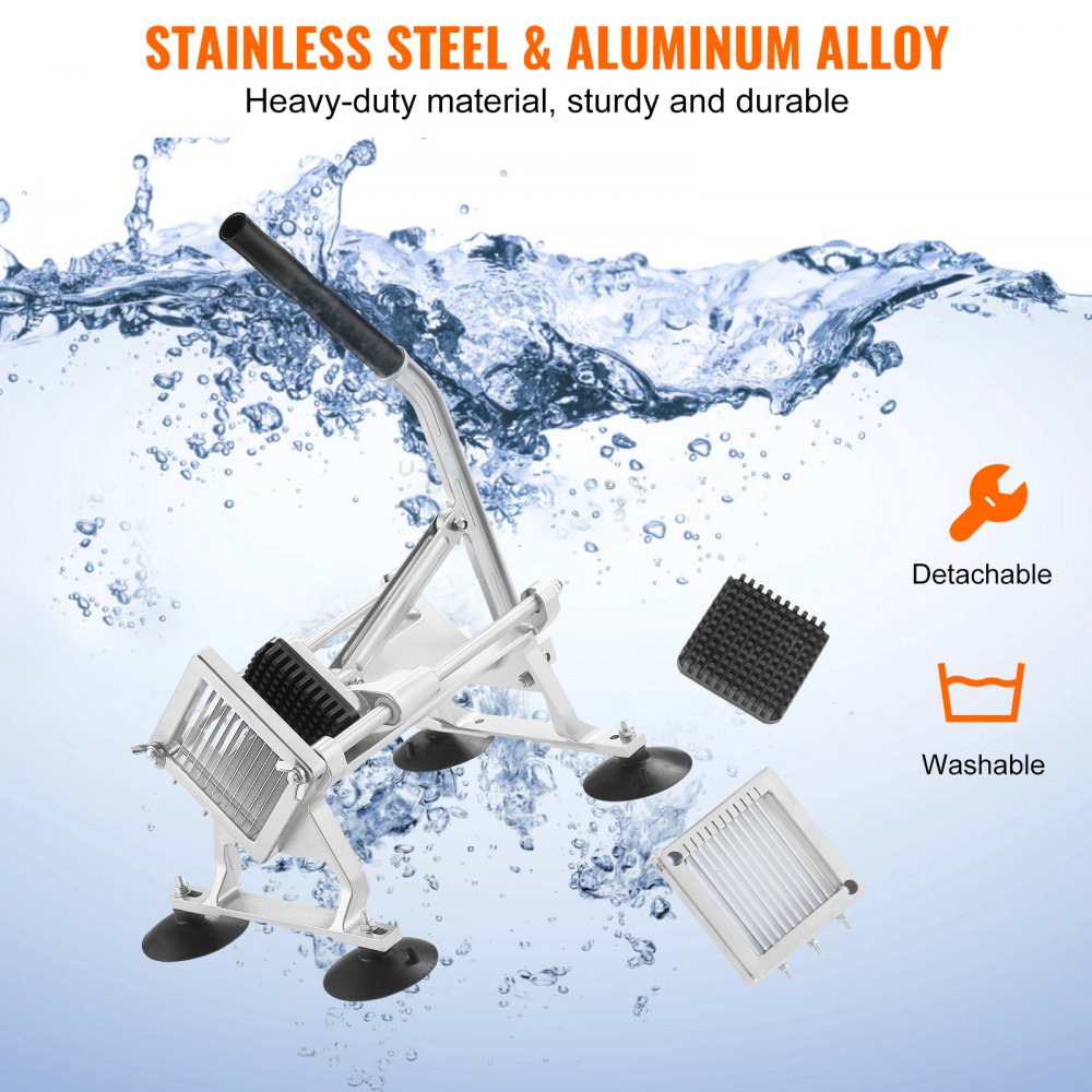 AY440-2 - Stainless Steel 1/4-Inch Vegetable Slicer for Precise Cutting