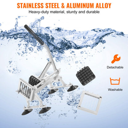 AY440-1 - VEVOR Stainless Steel Vegetable Slicer with Ergonomic Handle