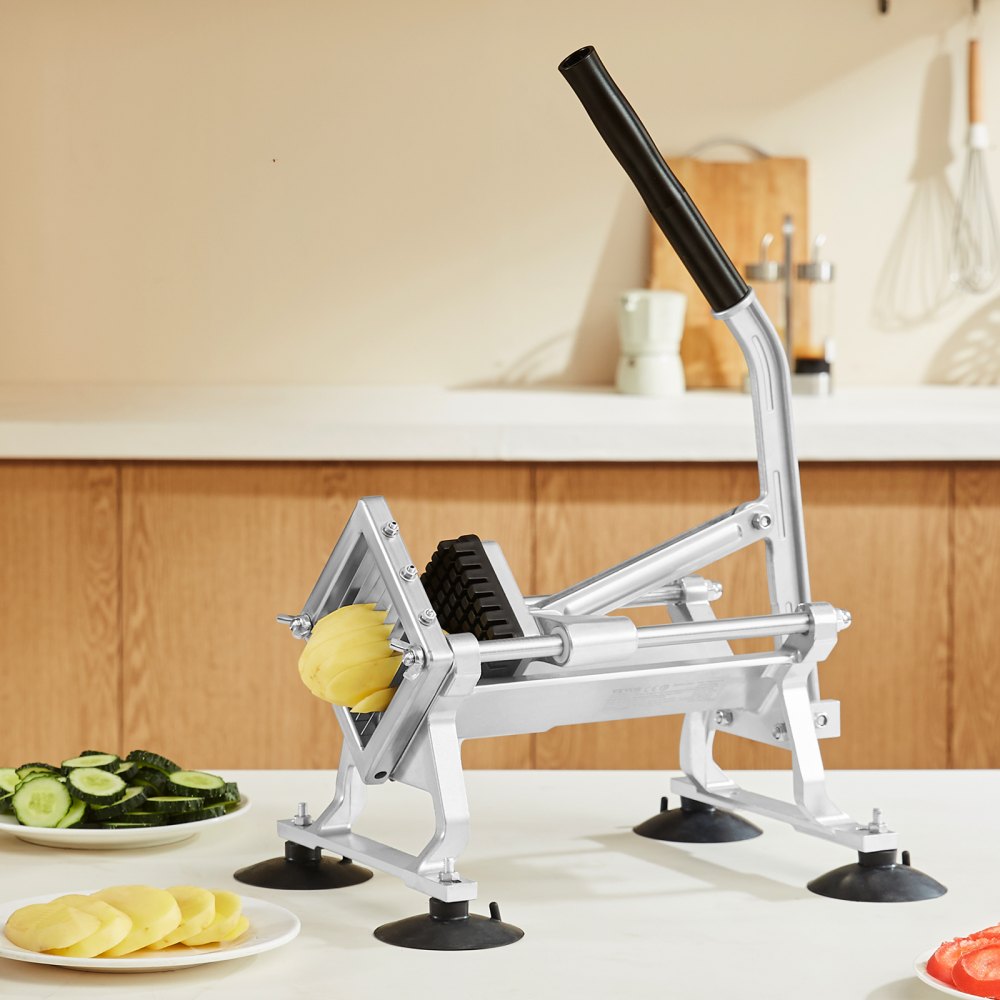 AY440-3 - Heavy-Duty Stainless Steel Vegetable Slicer for 3/8-Inch Cuts