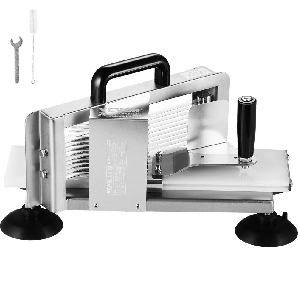AY450-2 - Heavy-Duty Stainless Steel Tomato Slicer with 1/4 inch Blades