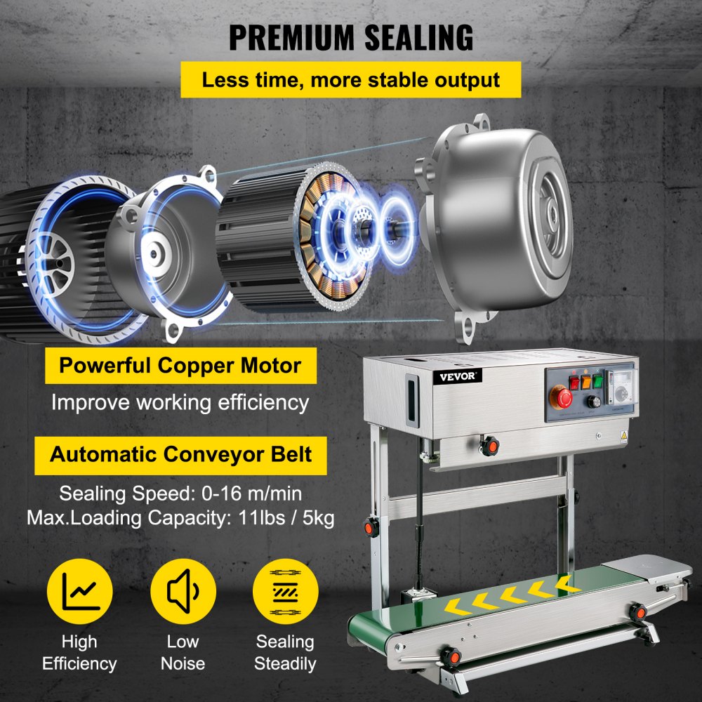 FRB-770 - Automatic Band Sealer with 0.24-0.59" Adjustable Width