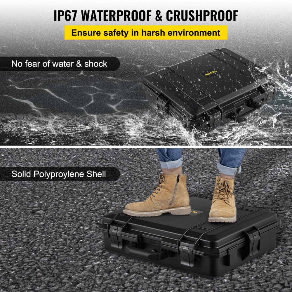 YF-4636 - Durable Waterproof Hard Case 20.51" x 16.57" for Electronics