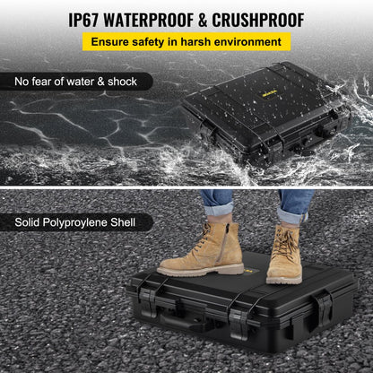 YF-4636 - Durable Waterproof Hard Case 20.51" x 16.57" for Electronics