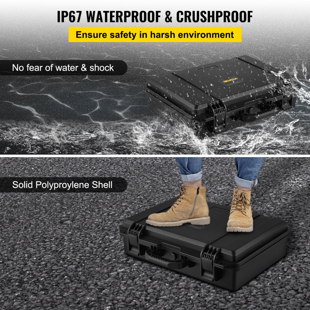 YF-2944 - Portable 18"x14" Waterproof Hard Case with Custom Foam