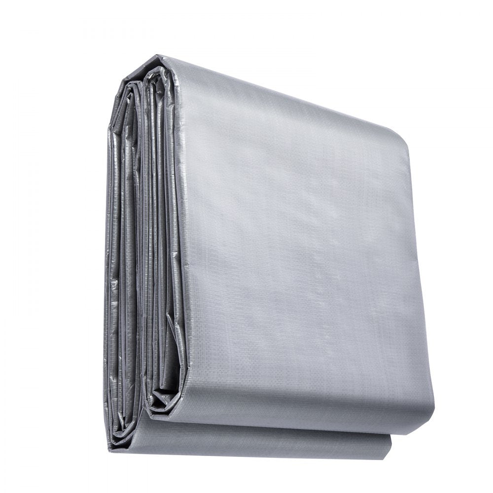 010862517071 - 10x12 ft Waterproof Poly Tarp with UV Resistance
