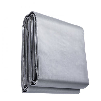 010862517071 - 10x12 ft Waterproof Poly Tarp with UV Resistance