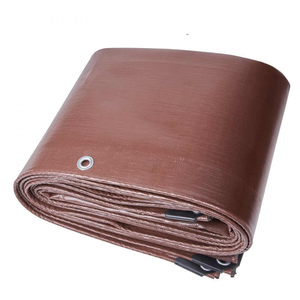 010421621613 - 12x16 ft UV Resistant Heavy-Duty Waterproof Tarp