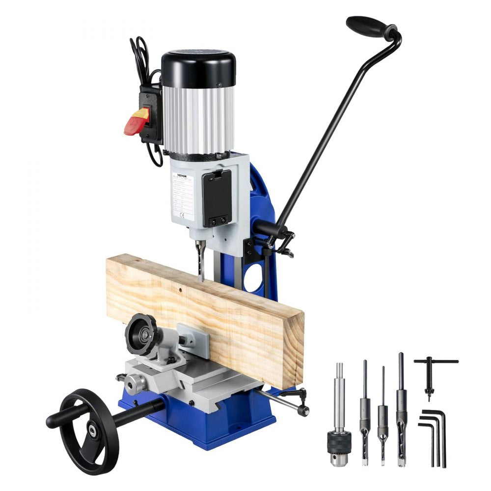 MS3816R - VEVOR 1/2" Mortise Machine with Adjustable Depth and Swiveling Base