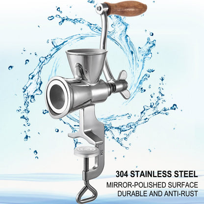 010471061777 - Durable Stainless Steel Grain Mill for Easy Table Grinding