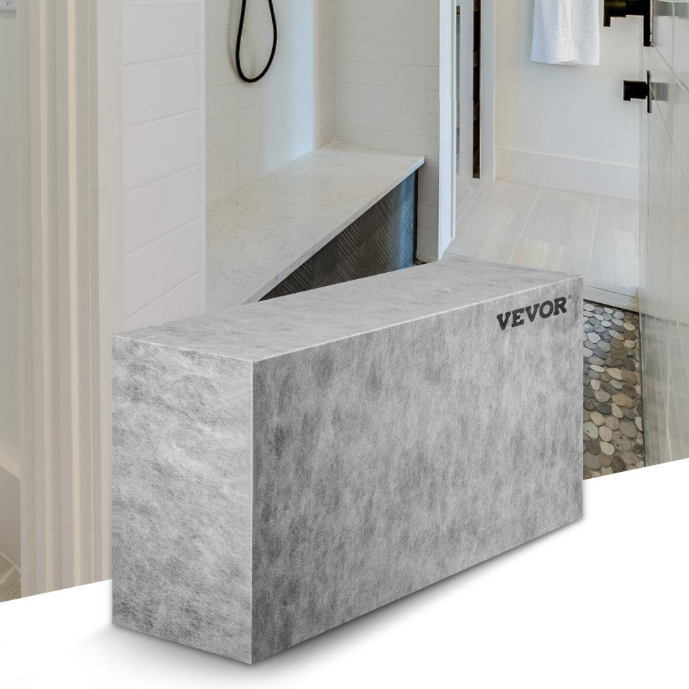 VV-FSLYD-Z38.2 - Waterproof Tileable Shower Seat for Comfort & Storage