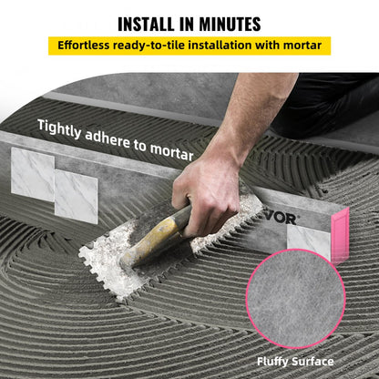 VV-LYDSB-60 - 60'' Waterproof XPS Shower Curb for DIY Bathroom Design