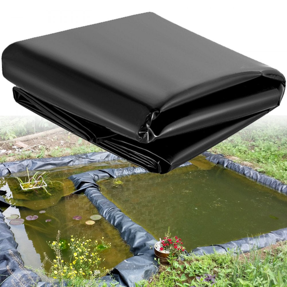 010590847018 - 15x20 ft 20 Mil Waterproof LLDPE Pond Liner