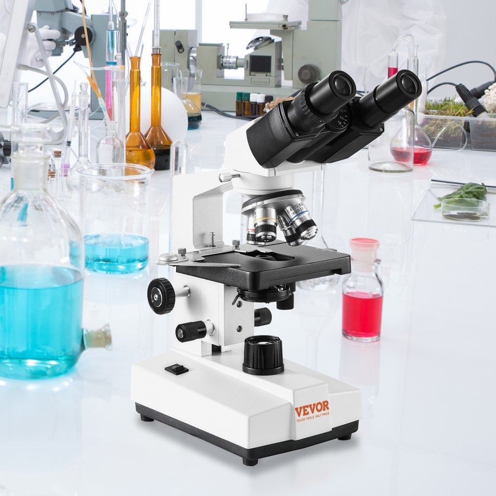XSP-36 - VEVOR High-Definition Binocular Microscope 40X-2500X Magnification