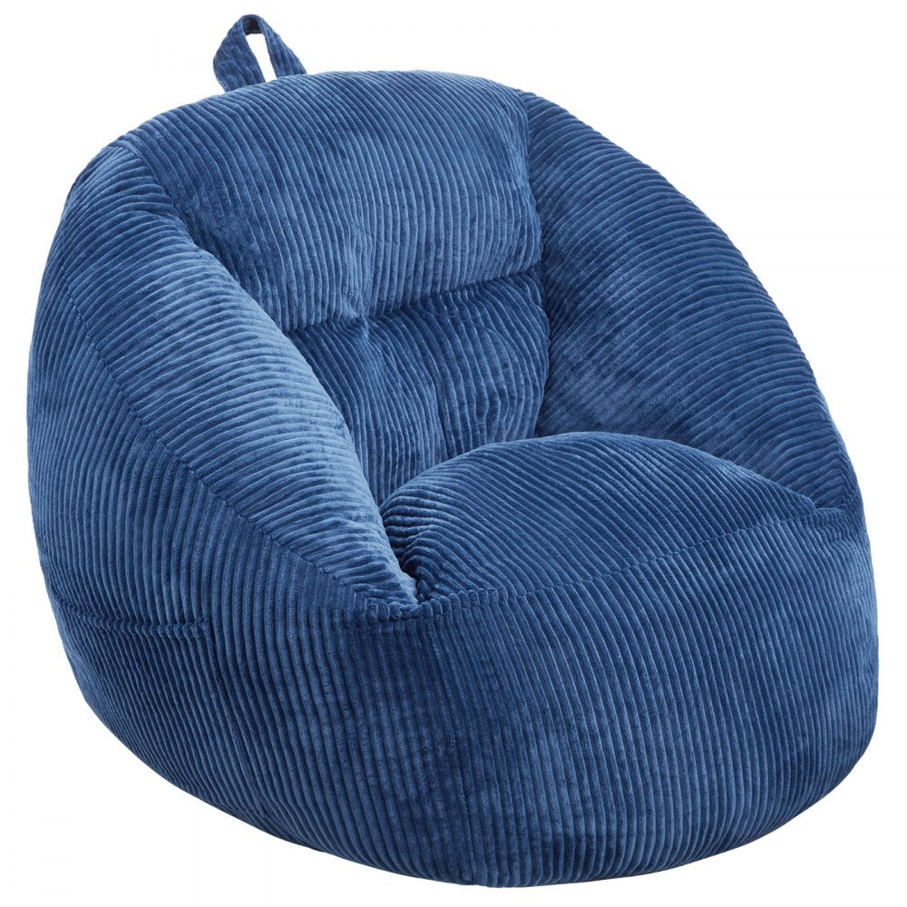SM-SS-05 - 3ft Soft Fabric Bean Bag Chair with Memory Foam