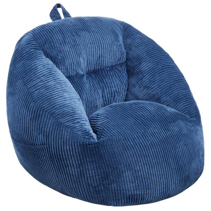 SM-SS-05 - 3ft Soft Fabric Bean Bag Chair with Memory Foam