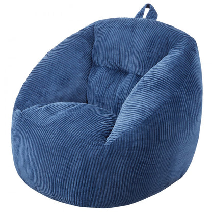 SM-SS-05 - 3ft Soft Fabric Bean Bag Chair with Memory Foam