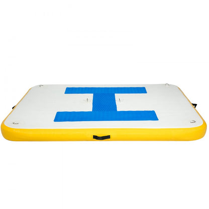 CQZP-8870 - 8x5 ft Inflatable Floating Dock with Electric Air Pump