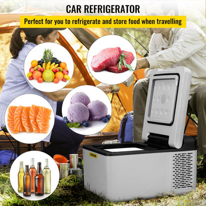 C9 - Compact 10 Qt Portable Fridge/Freezer with Digital Control Panel