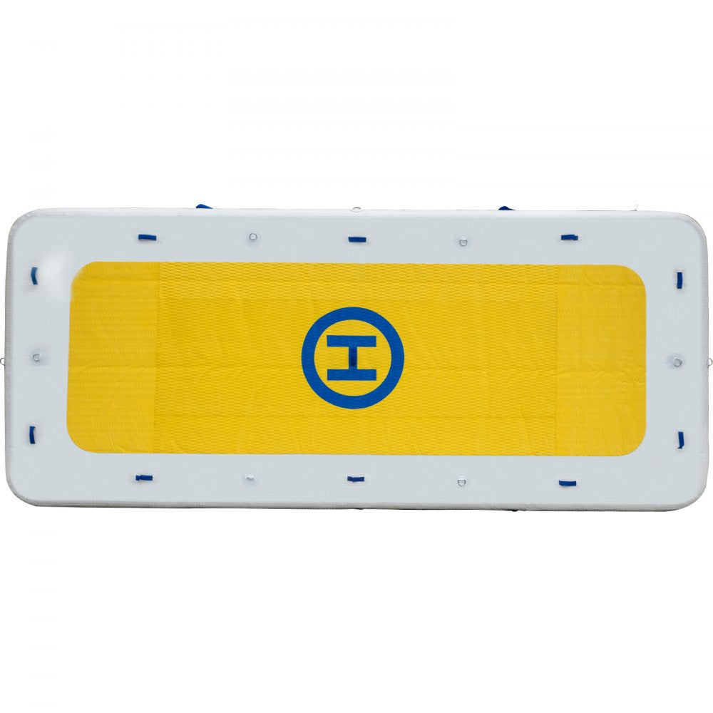 CQFT-7373 - Durable Inflatable Swim Dock with Non-Slip Surface and Pumps