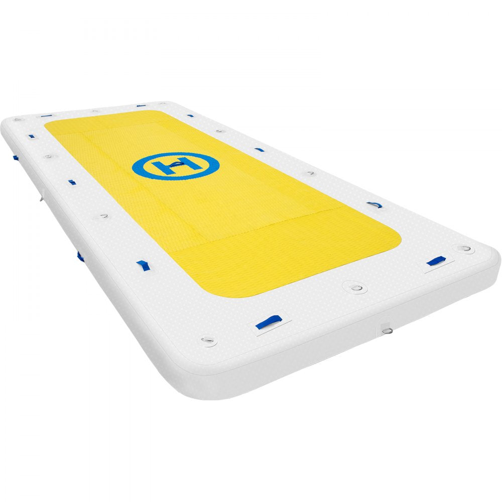 CQFT-7373 - Durable Inflatable Swim Dock with Non-Slip Surface and Pumps