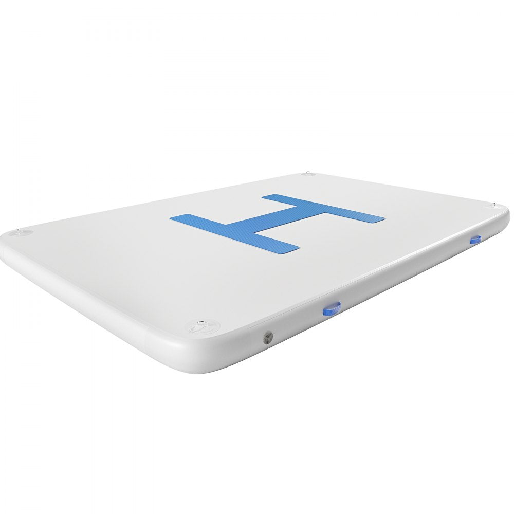 CQFT-7868 - Spacious 13'x6.5' Inflatable Dock with Non-Slip Surface