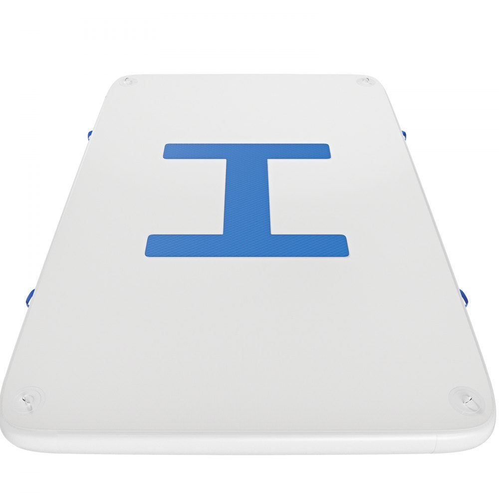 CQFT-7868 - Spacious 13'x6.5' Inflatable Dock with Non-Slip Surface