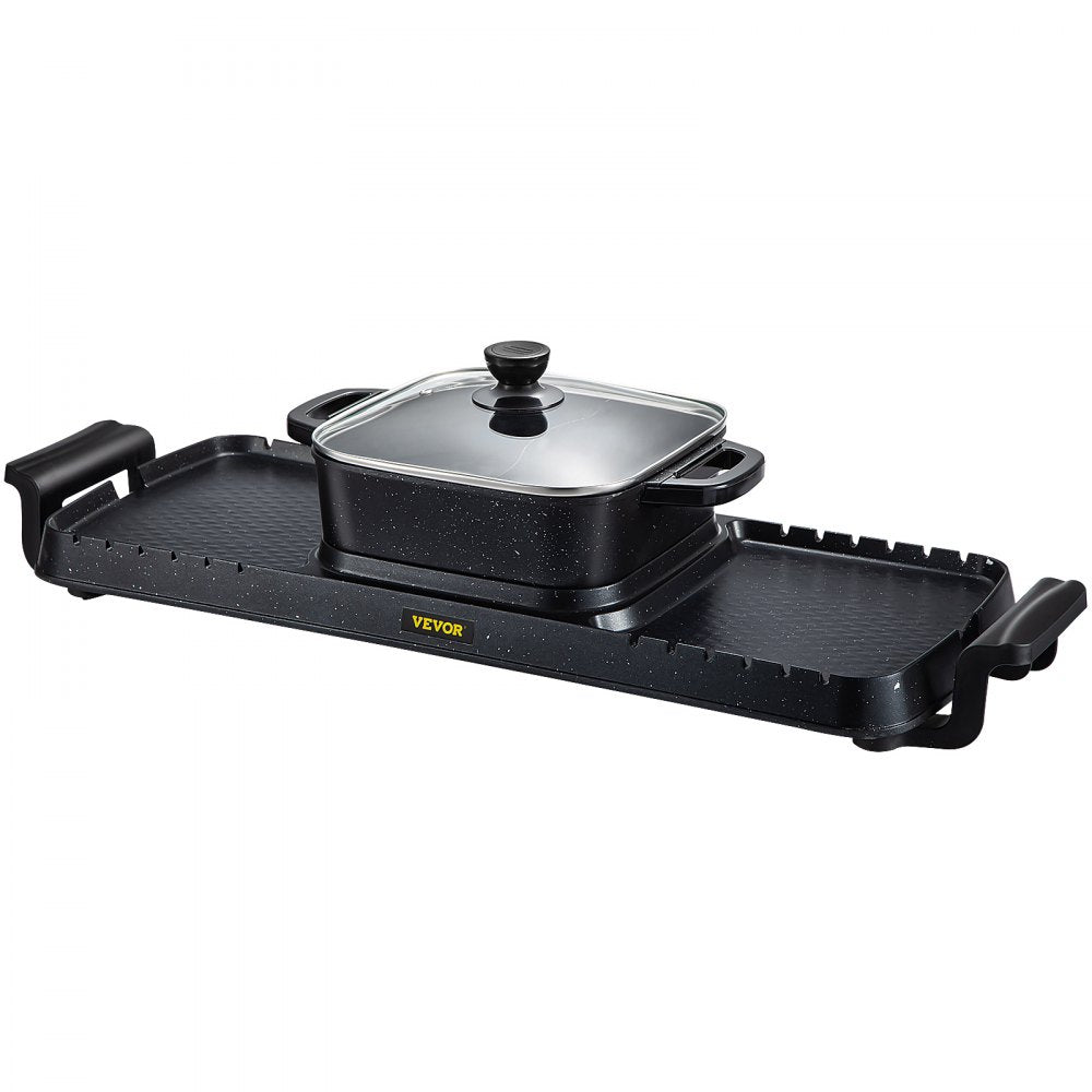 VV-HP-F-2200 - 2 in 1 2400W Indoor Grill & 2.5Qt Hot Pot