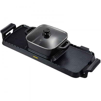 VV-HP-F-2200 - 2 in 1 2400W Indoor Grill & 2.5Qt Hot Pot