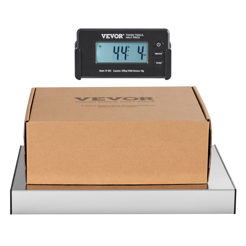 SF-882 - VEVOR 440 lbs Digital Shipping Scale with 49ft Wireless Control