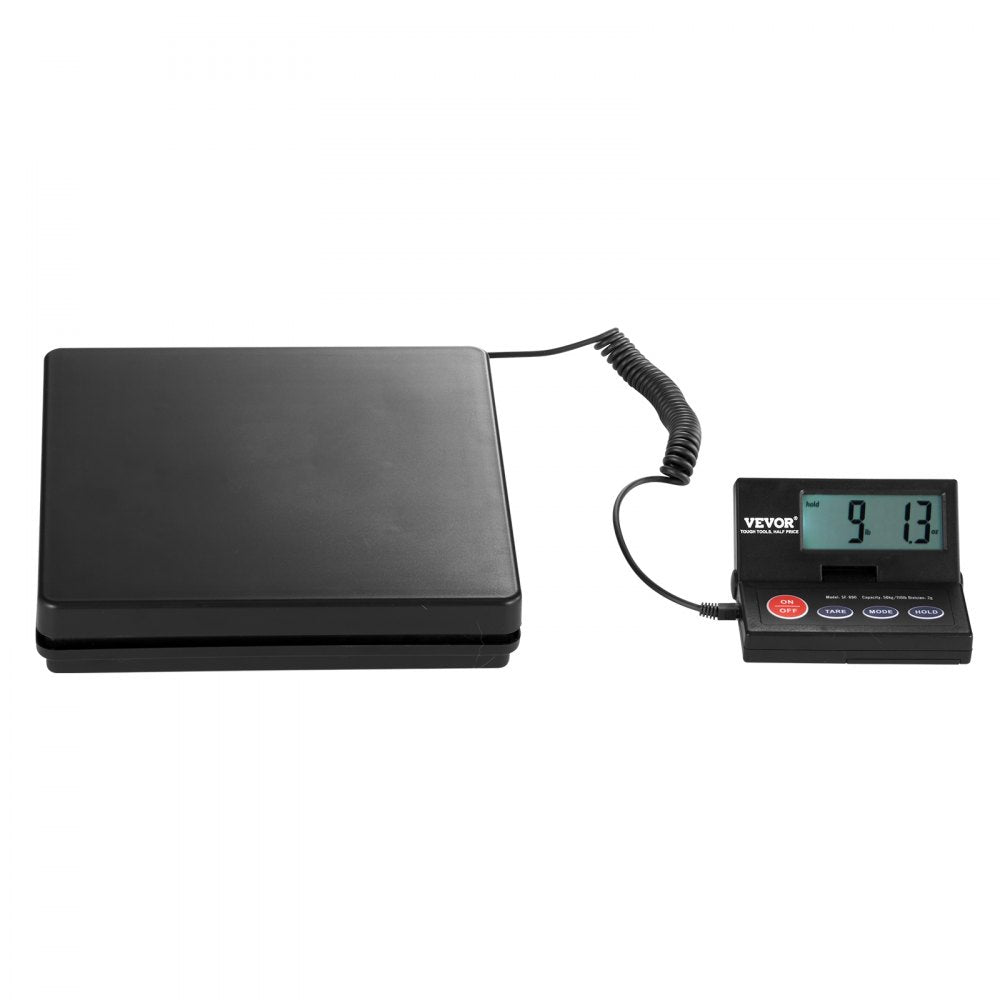 SF-890 - High Precision Digital Shipping Scale, 110lbs Capacity & Foldable LCD