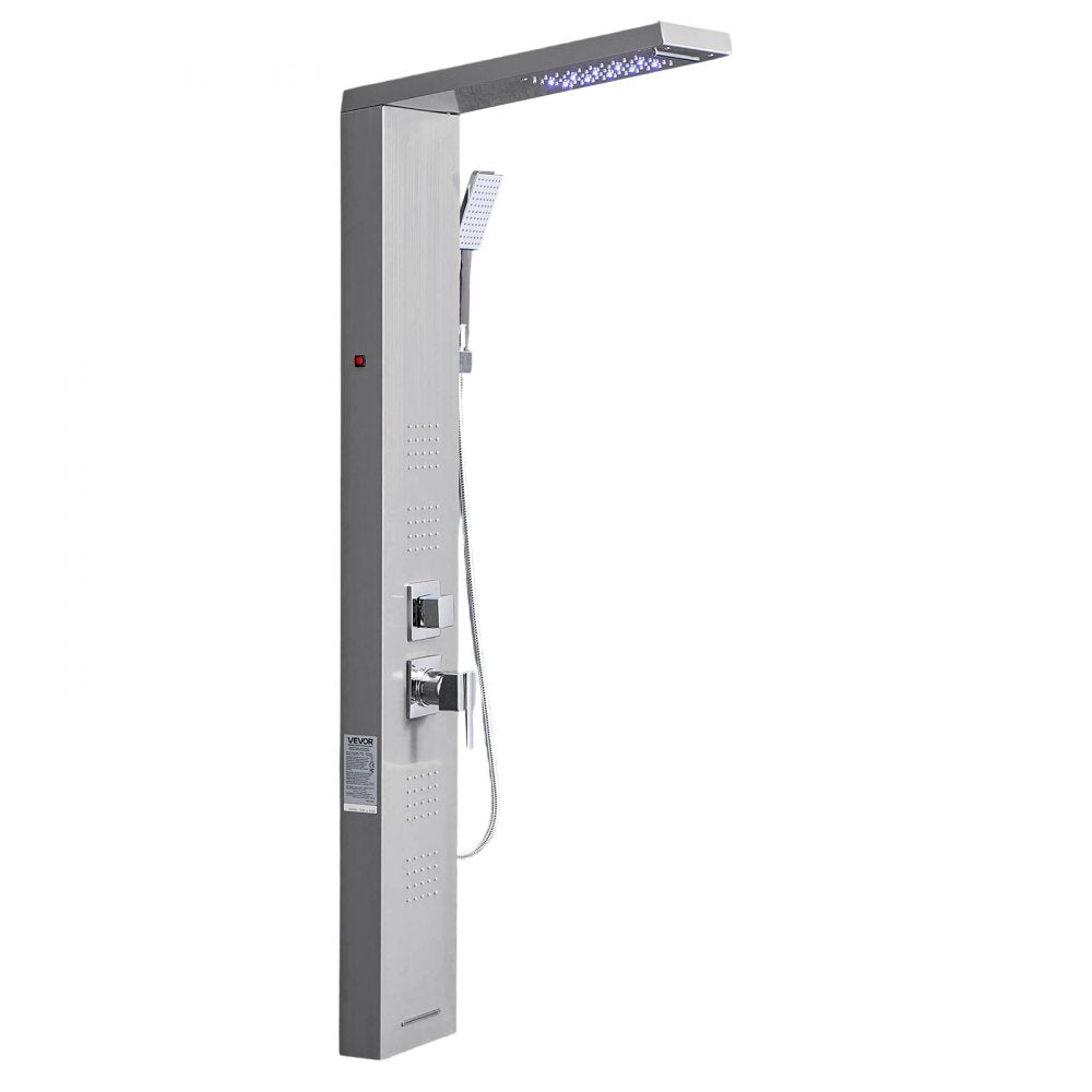 8124FL - Multifunctional Shower Panel with Rainfall & Waterfall Modes