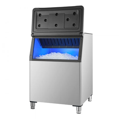 500Ib - 500 lbs VEVOR Ice Storage Bin with Water Filter & Drainage