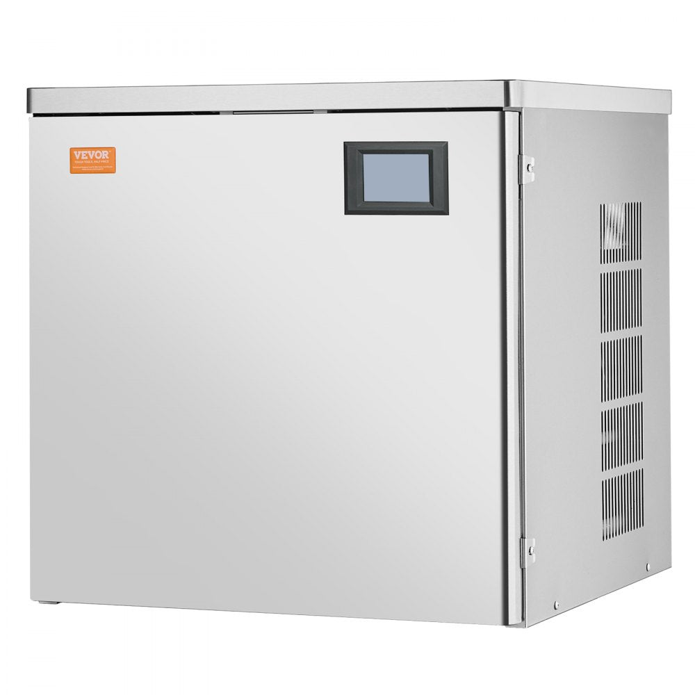 LB550TA - 550 lbs/Day Stainless Steel Commercial Ice Maker with Storage