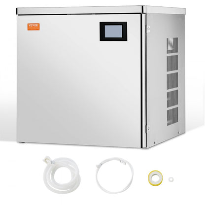 LB550TA - 550 lbs/Day Stainless Steel Commercial Ice Maker with Storage