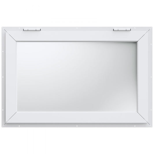 ptfwck - 36"x24" Aluminum Alloy Food Truck Window with Awning Door
