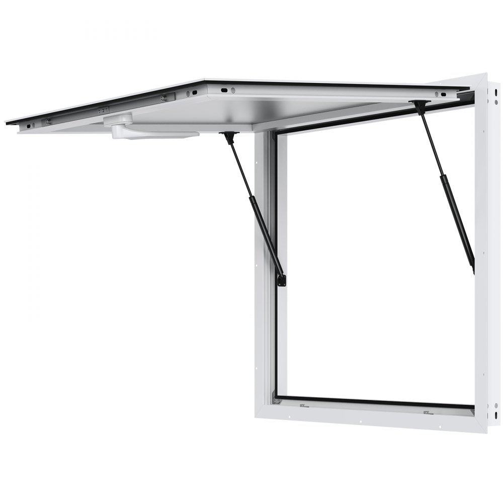 ptfwck 36"L x 36"W - Durable Aluminum Concession Window for Food Trucks