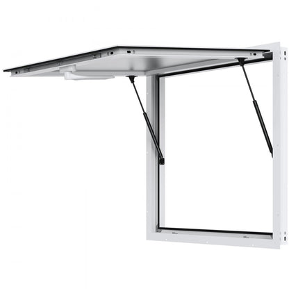 ptfwck 36"L x 36"W - Durable Aluminum Concession Window for Food Trucks