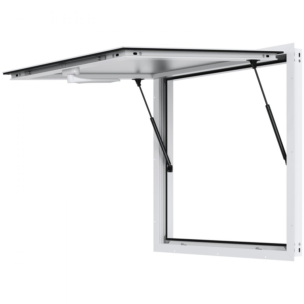 ptfwck 36"L x 36"W - Durable Aluminum Concession Window for Food Trucks